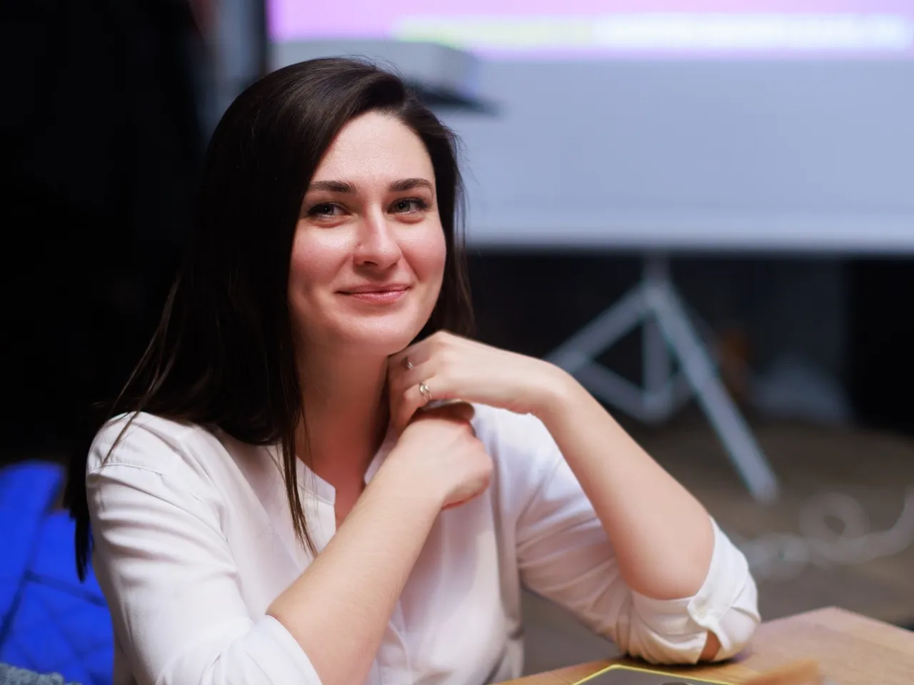 Валерия Геннадьевна, репетитор по математике и физике, на занятии